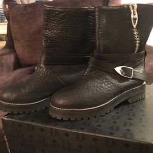 MCM Moto Boots